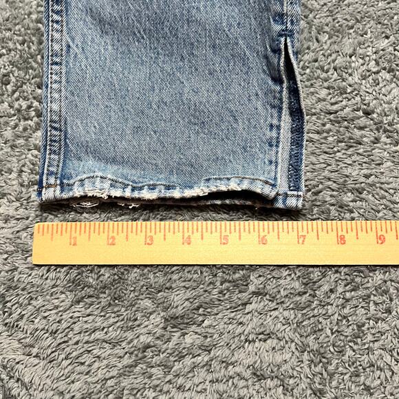 Abercrombie & Fitch Jeans Womens 26 /2 90s Straight High Rise Curve Love - Picture 11 of 11